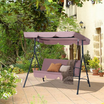 Wayfair porch deals swing cushions